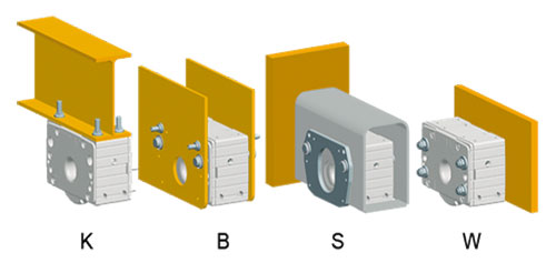 Four connection of Wheel Blocks
