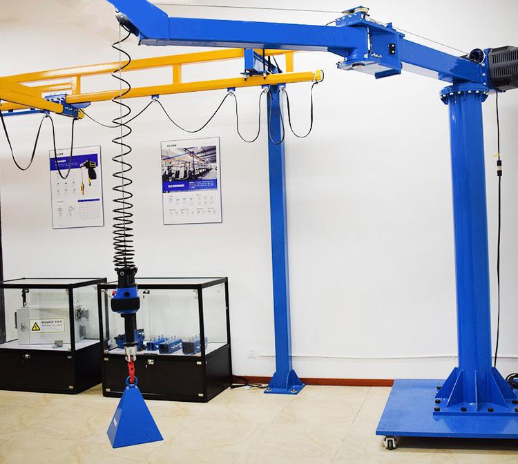 Intelligent Folding Arm Slewing Jib Crane