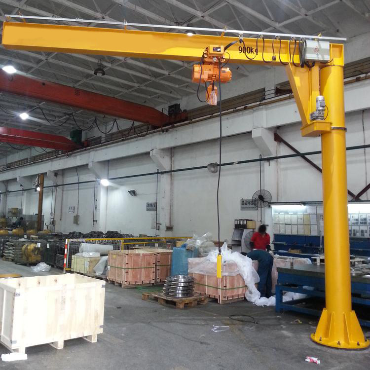 I-beam electric jib crane