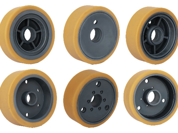 Different sizes polyurethane forklift wheels