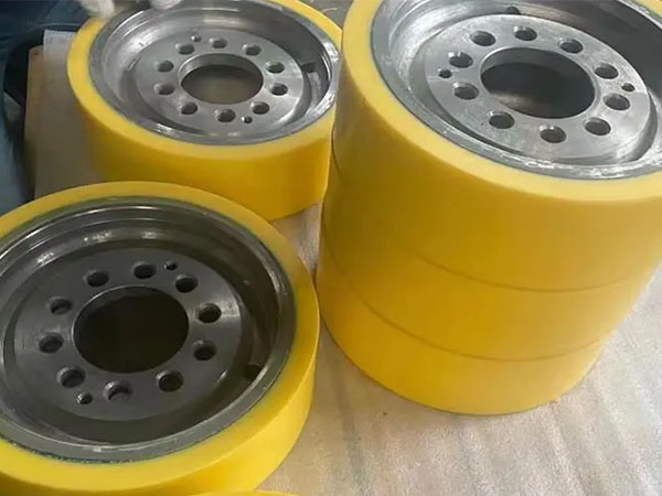 Heavy duty NDI monorail crane wheels