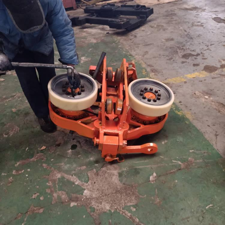 Mining monorail crane drive wheel