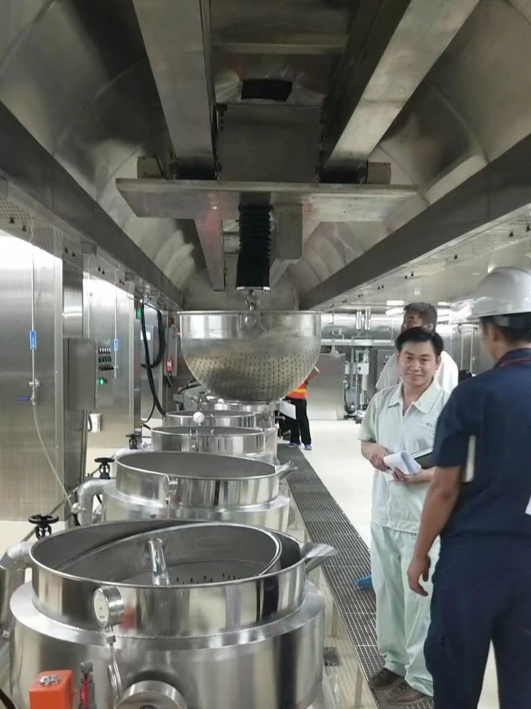 Food workshop cleanroom crane