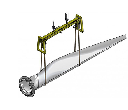 Belt Load Turning Device for Wind Turbine Blade