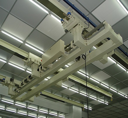 Precision Positioning Crane in Aerospace Industry