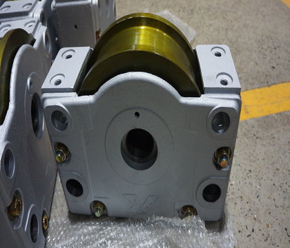 AGV Track Drive Wheel Block System