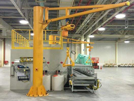 How to Install a Column Mounted Cantilever Jib Crane