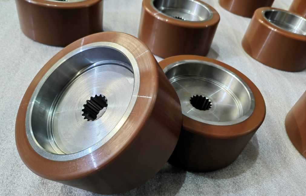 Industrial Wheels Made of Vulkollan Material Industrial Wheels Made of Vulkollan Material
